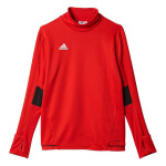 Detská mikina Tiro 17 TRG TOP JR BQ2754 Red - Adidas 116CM