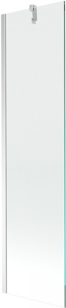 MEXEN/S - Next vaňová zástena FIX 50x150, transparent, chróm 895-050-000-00-00-01