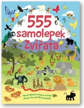 Svojtka Co. 555 samolepiek - Zvieratá