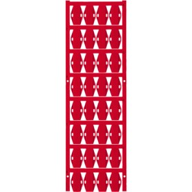 Weidmüller 1852370000 SFX 10/23 NE RT V2 značenie káblov Druh montáže: káblové spony Potlačiteľná plocha: 5 x 23.50 mm červená Počet markerov: 160 160 ks; 1852370000