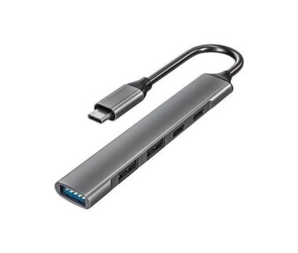 Solight SSH1101 5v1 USB-C hub / 1x USB-A 3.0 / 2x USB-A 2.0 / 2x USB-C (8592718034092)