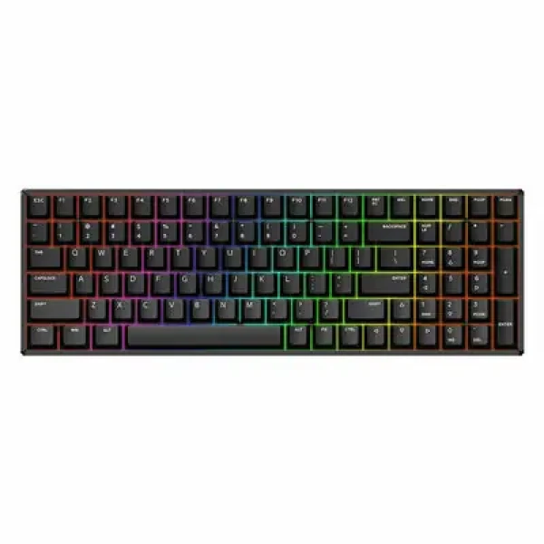 IQUNIX F97 Dark Side Wireless / Herná klávesnica / Bezdrôtová / RGB / MX Red Switche (0600310352853)