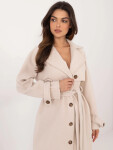 Dámsky kabát TW EN BI 2209.71P Light beige - FPrice XL světlá káva