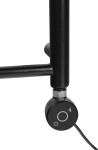 Bruckner - WICHER vykurovacia tyč s termostatom, 400 W, čierna mat 600.203.6