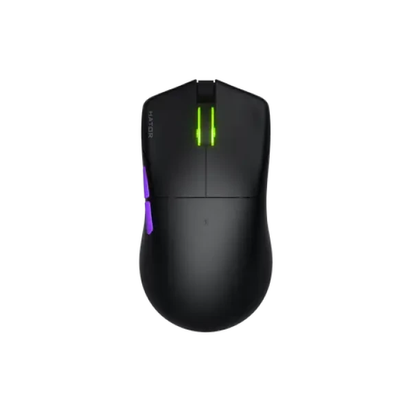 Hator HTM680 Pulsar 3 ULTRA 4K čierna / herná bezdrôtová myš / optická / 26000dpi / 6 tlačidiel / 2.4GHz / Bluetooth / USB (HTM680)