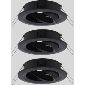 Paulmann 92487 EBL Choose vstavané bodové svietidlo sada 3 ks 10 W čierna (matná); 92487