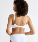 SLOGGI BASIC+ - Mäkká podprsenka z organickej bavlny Sloggi WHITE 90A