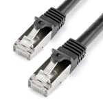 StarTech Cat6 SFTP černá / Patch kabel / 1 m / RJ-45 / PoE (N6SPAT1MBK)