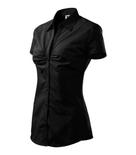 Elegantné dámske tričko čierne 2XL