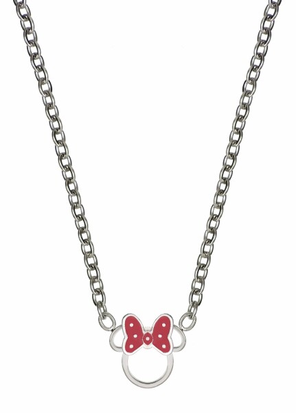 Disney Oceľový náhrdelník s príveskom Minnie Mouse N600631L-157.CS