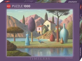 HEYE Puzzle Timeless: Dáma v modrom