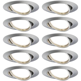 Paulmann 93399 LED vstavané svetlo LED GU10 železo (kartáčovamé); 93399