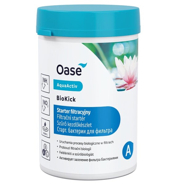 Oase AquaActiv BioKick 200 ml - štartovacie baktérie do filtra, prebudí filtračnú biológiu