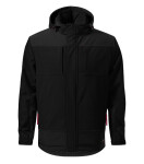 Vertex pánska zimná softshellová bunda čierna 3XL