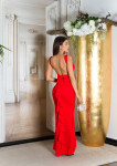 Sexy Koucla Red Carpet Dress with WOW back green Einheitsgroesse