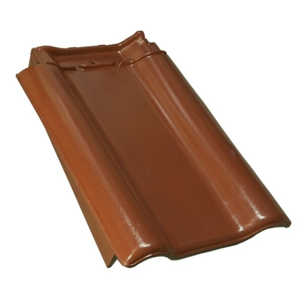 Röben PIEMONT okrajová ľavá škridla glazúra gaštanovohnedá