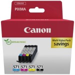 Canon CANON CLI-571 Ink Cartridge C/M/Y/BK MULTI BL w/o SEC