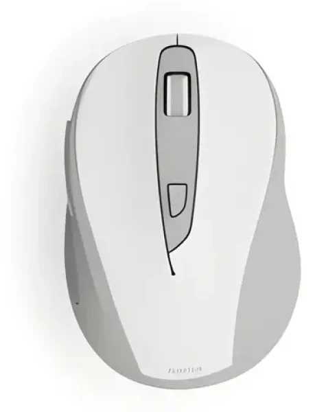HAMA WM-400 biela / Bezdrôtová optická myš / tichá / 1600 dpi / 6 tlačidiel / 2.4 GHz