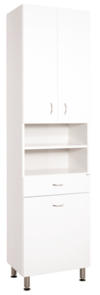 Kúpeľňová skrinka vysoká Keramia Pro 50x192x33, 3 cm biela PROV50K PROV50K