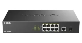 D-Link DGS-1010MP/E / Switch / Gigabitový / PoE / kovové prevedenie / čierna (DGS-1010MP/E)