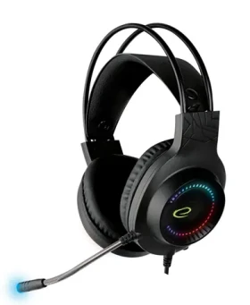 Esperanza EGH7100 čierna / Herné slúchadlá s mikrofónom / drôtové / USB 2.0 / RGB (EGH7100)