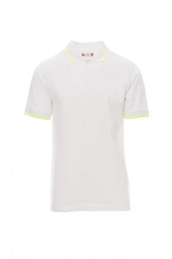 Pánska polokošeľa Payper SKIPPER Farba: Biela/ Žltá Neon, Veľkosť: 3XL (0000730021000133XL)