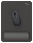 Fellowes BREYTA XL čierna / Podložka pod myš a zápästie / silikónová výplň / Microban / 280 × 210 mm