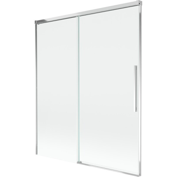 MEXEN/S - Rox vaňová zástena 2-krídlová posuvná 140 x 150, transparent, chróm 8C9-140-001-01-00