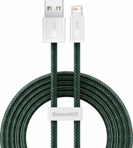 Baseus CALD040106 Kábel USB-A (M) - Lightning (M) 2 m zelená (CALD040106)