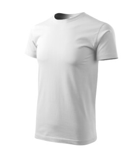 Heavy Nové tričko unisex biele 2XL