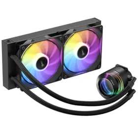 Antec WAK VORTEX LUM 240 ARGB čierna / 2x 120mm / 260W TDP / 1800 RPM @ 31 dB / RGB / AMD + Intel (0-761345-40054-1)