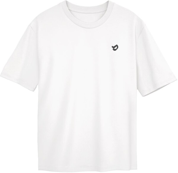 Vilgain Mask Badge Tee – L White