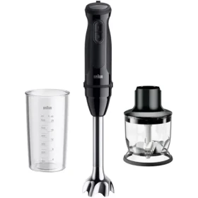 Braun MultiQuick 3 MQ30201M čierna / Tyčový mixér / 900 W / 2 rýchlosti / sekáčik 350 ml / nádoba 600 ml (0X22111537)