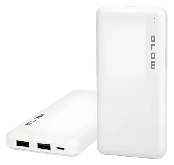 Blow PB10A biela / Powerbanka / 10000mAh / 2x USB-A / 5V/2.1A (81-149#)