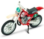 Welly Motocykel Honda CR250R červená