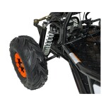 Mamido Detské benzínové autíčko Buggy LUCKY SEVEN LIFT 125CC oranžové