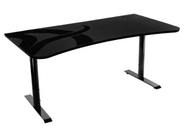 Arozzi ARENA Gaming Desk / Herný stôl / tmavo šedý / D: 160cm / Š: 82cm / V: 71-81cm (ARENA-DARK-GREY)