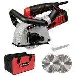 Einhell TE-MA 1500 červená/čierna / Nástenná fréza / 1500 W / Hĺbka rezu 5-30 mm / Šírka drážky 8-30 mm (4350735)