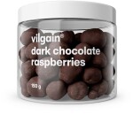 Vilgain Lyofilizované maliny v čokoláde – horká čokoláda 150 g