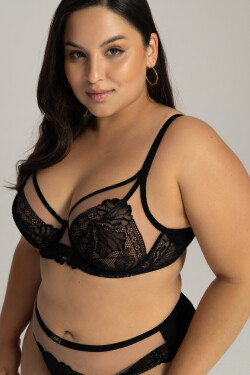 Podprsenka Ava 2146 Maxi soft bralette černá 105D