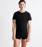 Pánske tričko EVER Ease O-Neck - BLACK - black 0004 - SLOGGI BLACK XXL