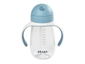Beaba Hrnček so slamkou 300ml Windy Blue (913479BB)