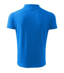 Pánska polokošeľa Pique snorkel blue M