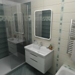 SAPHO - FLOAT LED podsvietené zrkadlo 60x80cm, biela 22572