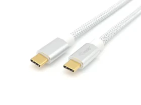 Equip biela / Kábel USB-C na USB-C / USB 3.2 Gen 2 / 10 Gbit/s / PD 100 W / 0,5 m (128355)