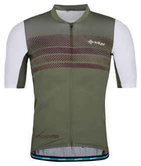 Pánsky cyklistický dres Alvi-m khaki - Kilpi M
