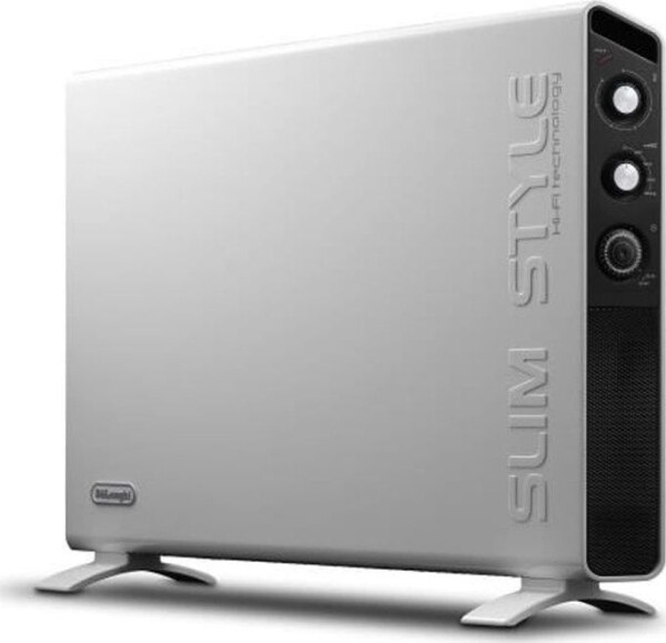 DeLonghi Slim Style HCX 3220, standing convector (white / black)