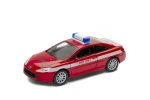 Welly Peugeot Coupe 407 FIRE DEPT. 1:34 červená
