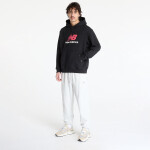Mikina New Balance Athletics French Terry Logo Hoodie Black M