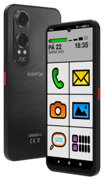 Aligator S8000 SENIOR čierny (AS8000SENBK)